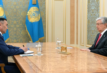 Ермек Сағымбаев Президент қабылдауында болды