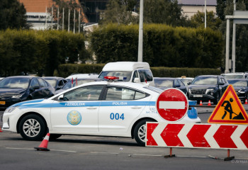 Астанада Брусиловский көшесінің учаскесі жөндеуге жабылды