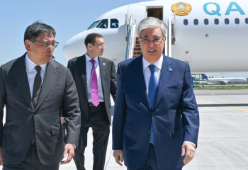 Мемлекет басшысы Алматыға жұмыс сапарымен келді