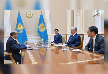 Токаев принял ученого в области дорожного строительства Багдата Телтаева