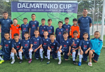 Юные футболисты участвуют в международном турнире в Хорватии