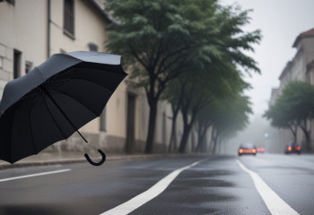 Укрывавшегося зонтом от ливня мужчину убила молния