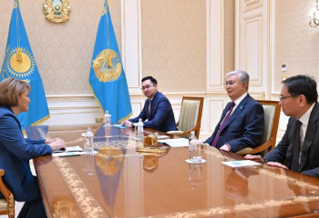 Мемлекет басшысы Перинатология және балалар кардиохирургиясы орталығының директорын қабылдады