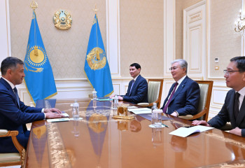 Касым-Жомарт Токаев принял основателя группы компаний Orbis Kazakhstan