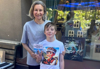 Қарағандыда ертегі жазатын 10 жасар баланың кітаптарының тұсаукесері өтті