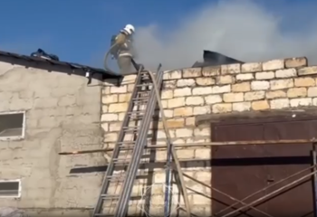 Крупный пожар ликвидировали в Кызылординской области