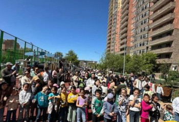 Астанада балалар күнінде 20-дан астам аула ашылды