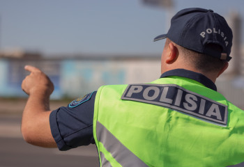 8 стационарных постов полиции выставлены в Астане