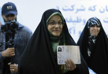 Иранда алғаш рет әйел адам президенттікке үміткер болды