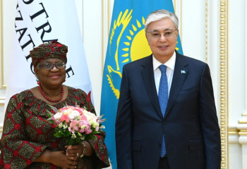 Токаев наградил орденом «Достық» II cтепени Генерального директора ВТО