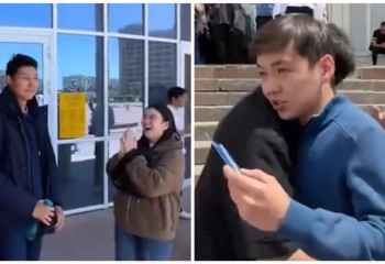 Плачущие после ЕНТ выпускники тронули казахстанцев