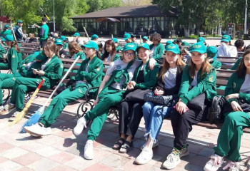 Елімізде «Жасыл ел» еңбек жасағының жазғы маусымы басталды