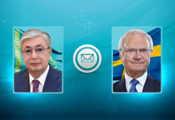 Мемлекет басшысы Швеция Короліне құттықтау жеделхатын жолдады