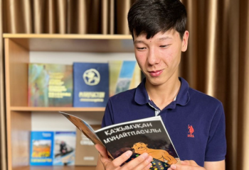 Маңғыстаулық оқушы Қажымұқан Мұңайтпасұлы туралы комикс жасап шығарды