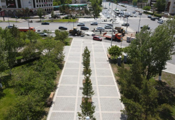 В Астане по проспекту Тәуелсіздік появится пешеходное пространство