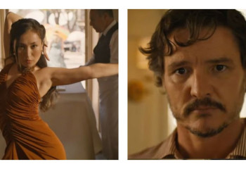 Мадина Бейсекеева из Казахстана снялась в рекламе с актером Педро Паскалем