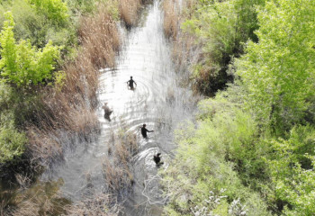 На поиски пропавшего мальчика в Актобе подняли вертолет