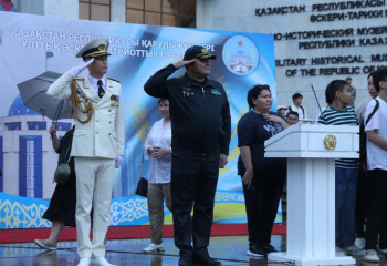 Шығармашылық взводтың екінші шақырылымы әскери ант берді