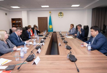 Делегация университета Heriot-Watt прибыла с рабочим визитом в город Актобе