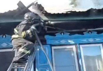 ШҚО-да жеке тұрғын үй өртенді