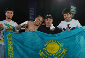 International Professional Boxing Evening   held in Shymkent