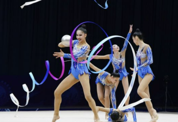 Көркем гимнастика: Қазақстан құрамасы Ресейдегі халықаралық жарыста жүлдеге ілікті