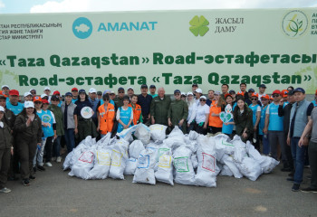«Таза Қазақстан» road-эстафетасы басталды