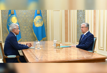 Tokayev meets with CSTO Secretary Genera Imangali Tasmagambetov