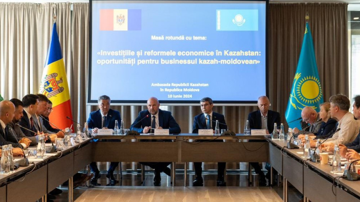 Reforms of Kazakhstan in the Investment and Economic Spheres were Discussed in Chisinau