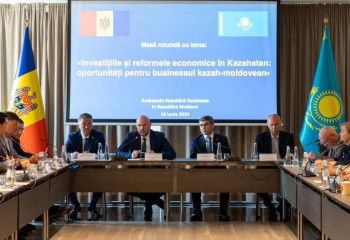 Reforms of Kazakhstan in the Investment and Economic Spheres were Discussed in Chisinau