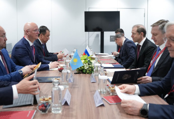 Kazakh, Russian Deputy PMs discuss implementation of joint industrial cooperation projects