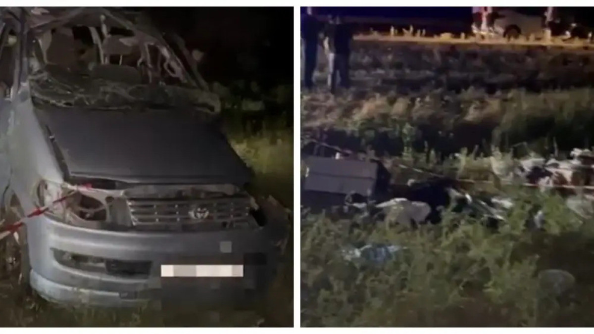 Алматы облысында жол апатынан бір отбасының төрт мүшесі қаза тапты