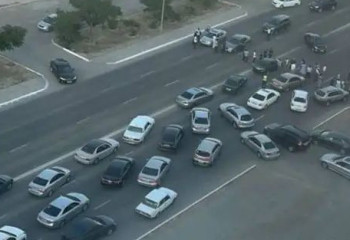 Ақтауда шағынаудан тұрғындары ауыз судың жоқтығына наразылық білдірді