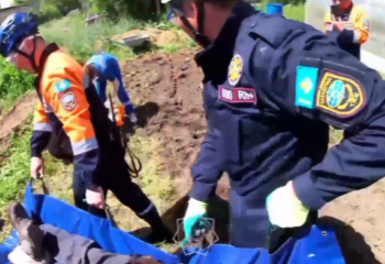 Ногу мужчины затянуло во вращающийся механизм культиватора в  Кокшетау