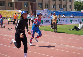 В Шымкенте прошел первый этап VII турнира на Кубок РК по пожарно-спасательному спорту