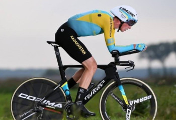 Казахстанские велогонщики лидируют на чемпионате Азии по велоспорту