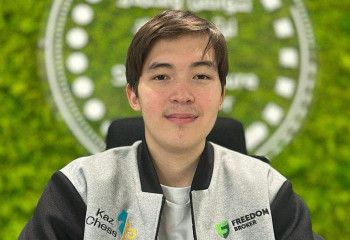 Казахстанец Казыбек Ногербек стал чемпионом мира среди юниоров по классическим шахматам