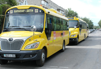 Алматыда «Мектеп автобусы» жобасын іске асыру жалғасуда