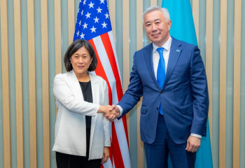 Серик Жумангарин и Кэтрин Тай обсудили возможность отмены поправки Джексона-Вэника для Казахстана