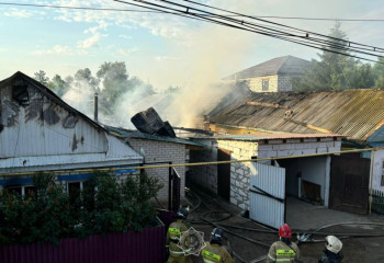 Ақтөбеде тұрғын үйде өрт болып, ер адамды күйік шалды