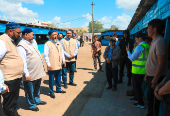 ҚМДБ төрағасы сатушылармен кездесіп, мал бағасын қолдан көтермеуге шақырды