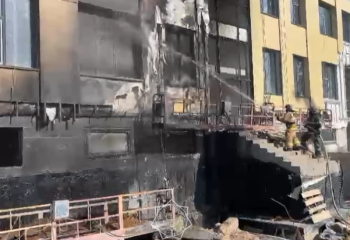 Астанада салынып жатқан мектеп өртенді