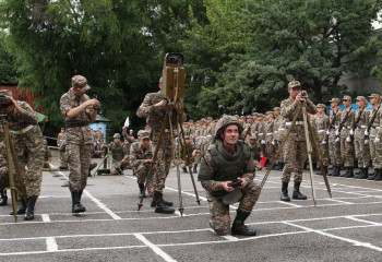 В Алматы выпускники-сержанты запаса приняли присягу