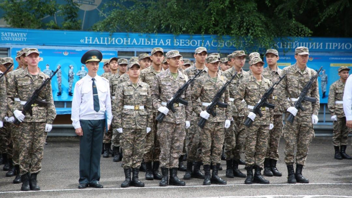 Satbayev University-інде запастағы сержанттар Отанына адал болуға ант берді