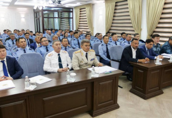 Ішкі істер министрі Солтүстік Қазақстан полицейлерімен жүздесті