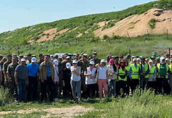 Астанада экоакция кезінде 500 тоннадан астам қоқыс шығарылды