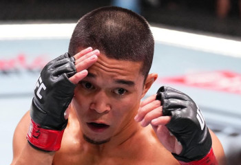 Асу Алмабаев UFC-де үшінші жеңісіне қол жеткізді