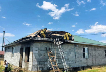 Ақтөбе облысында тұрғын үй өртенді