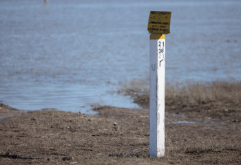 В штабе по ЧС представили оперативную сводку по уровню реки Жайык в Атырауской области