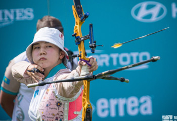 Kazakh women take part at final world Olympic archery qualifier